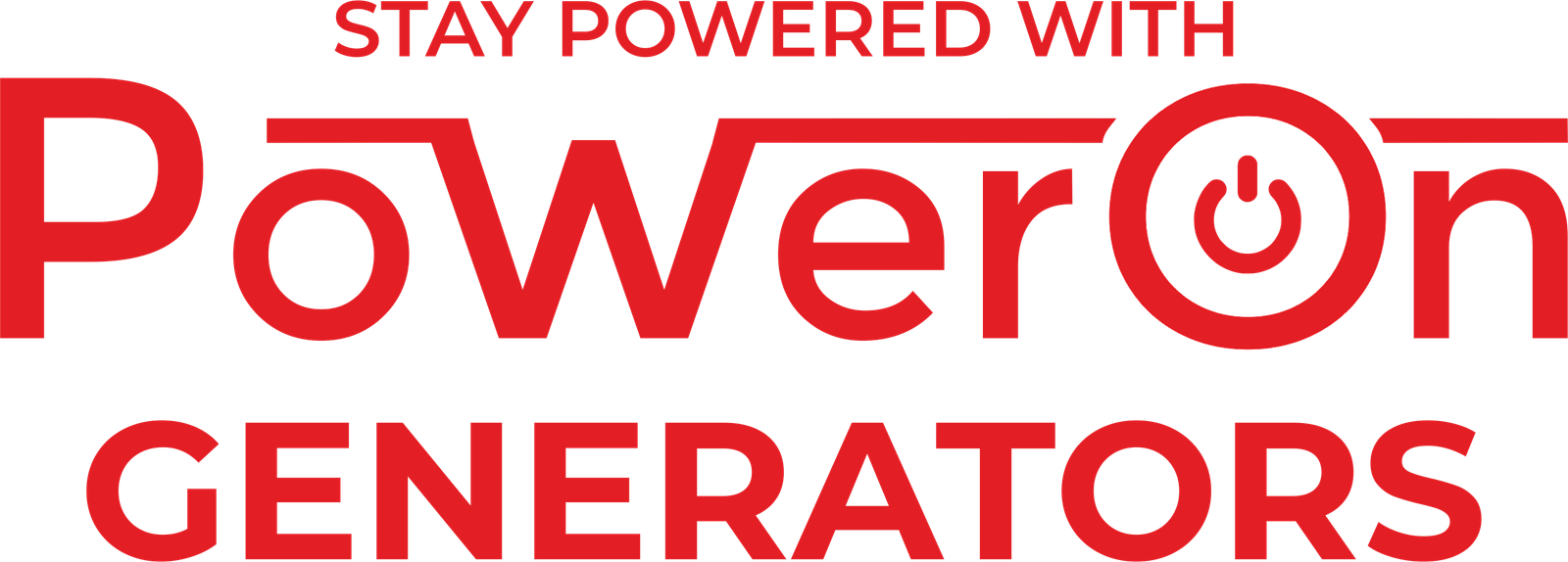 PowerOn Generators logo